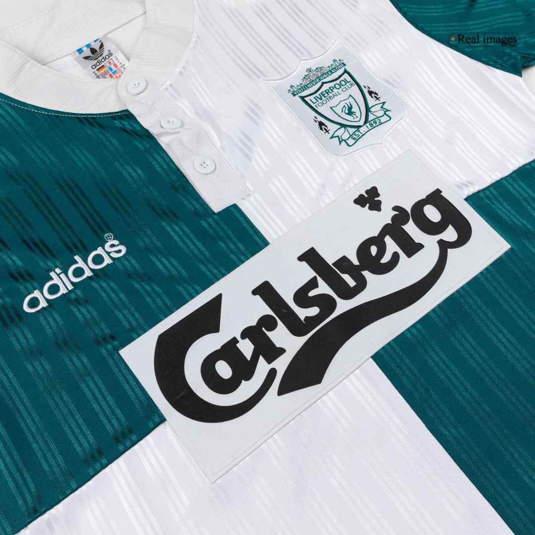Męska Koszulka Retro Wyjazdowa Liverpool 1995/96