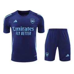 Męski zestaw przedmeczowy Arsenal (koszulka + spodenki) 2024/25 - Topowe Koszulki Pilkarskie Sklep Internetowy