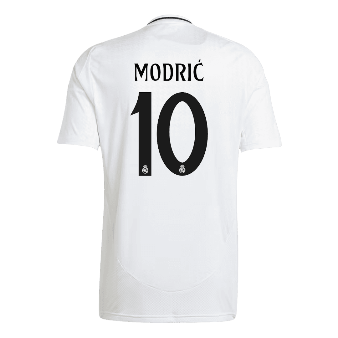 Domowa koszulka piłkarska MODRIC #10 Real Madrid 2024/25 - Topowe Koszulki Pilkarskie Sklep Internetowy