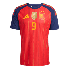 Męska koszulka Hiszpanii Champion Edition domowa GAVI #9 wersja zawodnicza - Mundial 2026