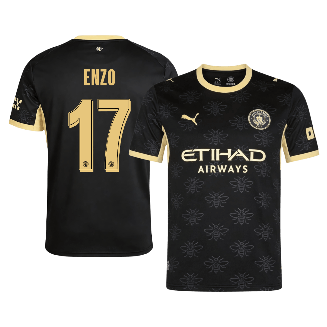 Męska koszulka Manchesteru City wyjazdowa ENZO #17 2026/27 - UCL