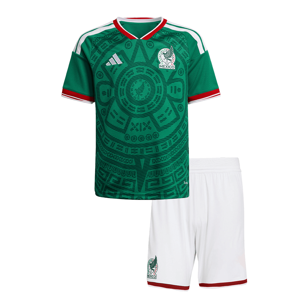 Dziecięcy zestaw Meksyku domowy – Mundial 2026 [PREMIUM]