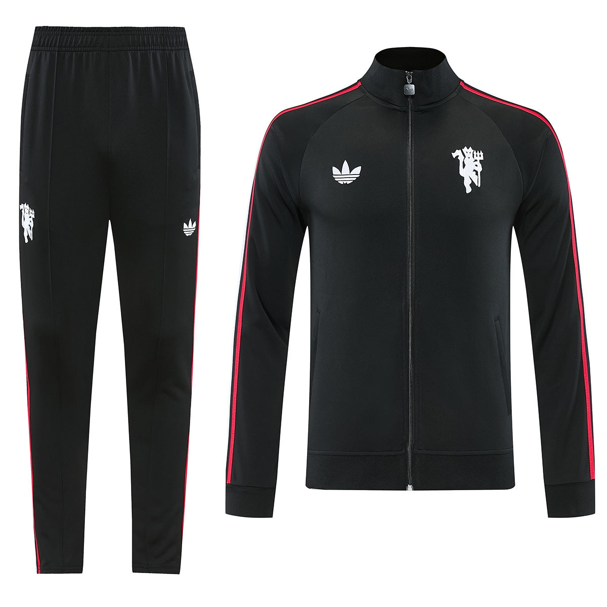 Komplet dresowy Manchesteru United 2026/27 - Czarny