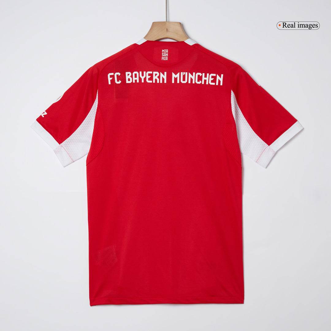 Męska Koszulka Domowa Bayern Munich UPAMECANO #2 Wersja Piłkarska 2025/26 - Slim Fit - Topowe Koszulki Pilkarskie Sklep Internetowy