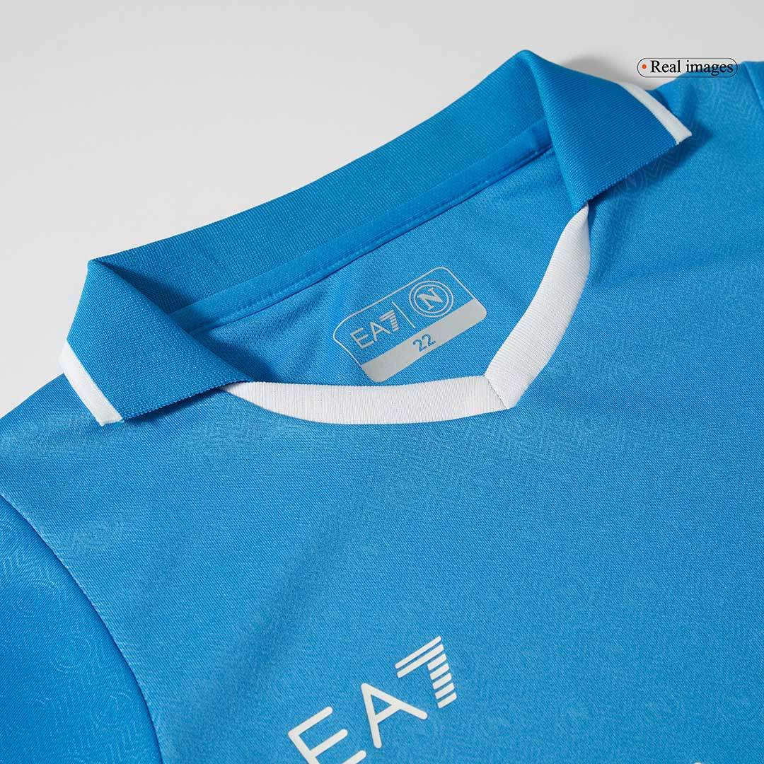 Dziecięcy Zestaw Domowy Napoli (Koszulka + Spodenki) 2024/25 - Topowe Koszulki Pilkarskie Sklep Internetowy