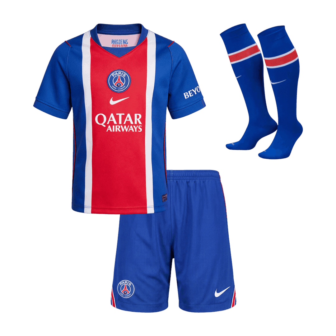 Dziecięcy kompletny strój PSG domowa 2026/27 [PREMIUM]