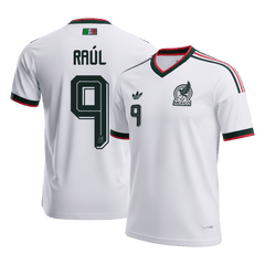 Męska koszulka Meksyku wyjazdowa RAÚL #9 - Mundial 2026