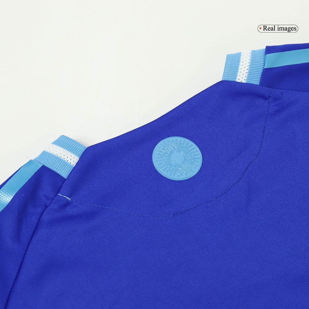 Męska Koszulka Wyjazdowa Argentyna MESSI #10 Wersja Piłkarska 2024 - Slim Fit - Topowe Koszulki Pilkarskie Sklep Internetowy