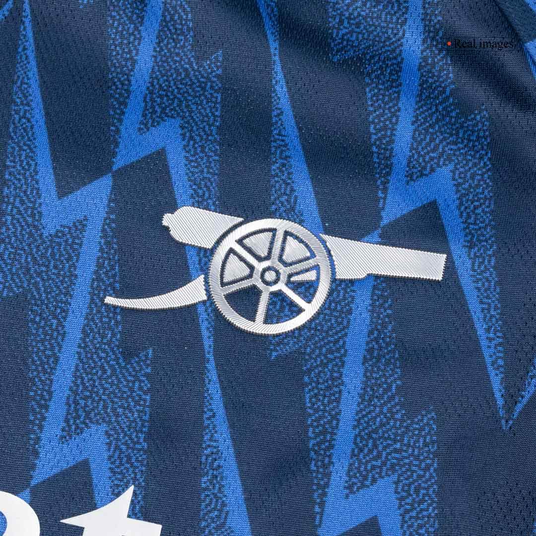Męska Koszulka Wyjazdowa Arsenal Wersja Piłkarska 2025/26 - Slim Fit - Topowe Koszulki Pilkarskie Sklep Internetowy