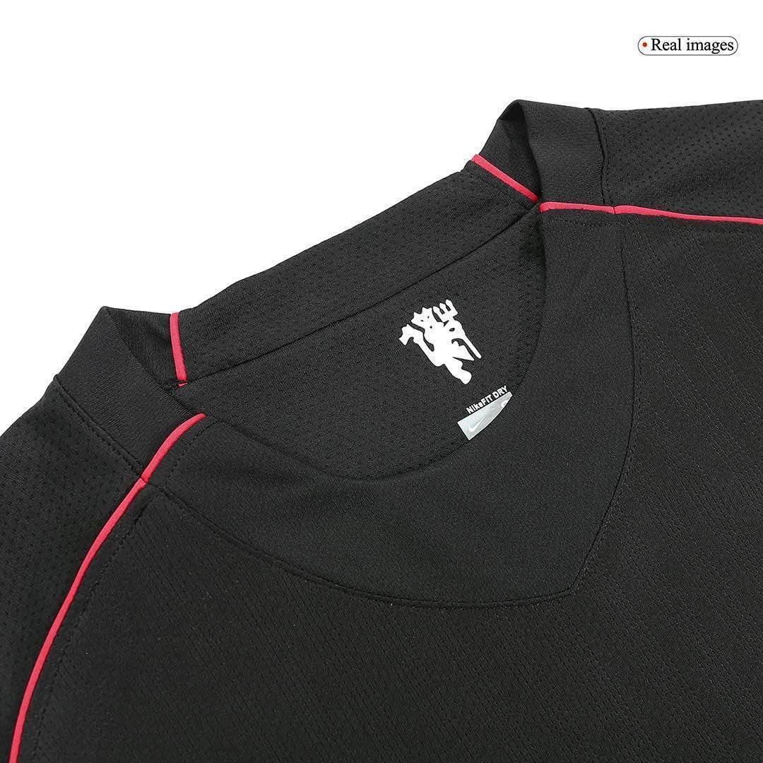 Retro 2007/08 Męska Koszulka Wyjazdowa MU z Długim Rękawem - Topowe Koszulki Pilkarskie Sklep Internetowy