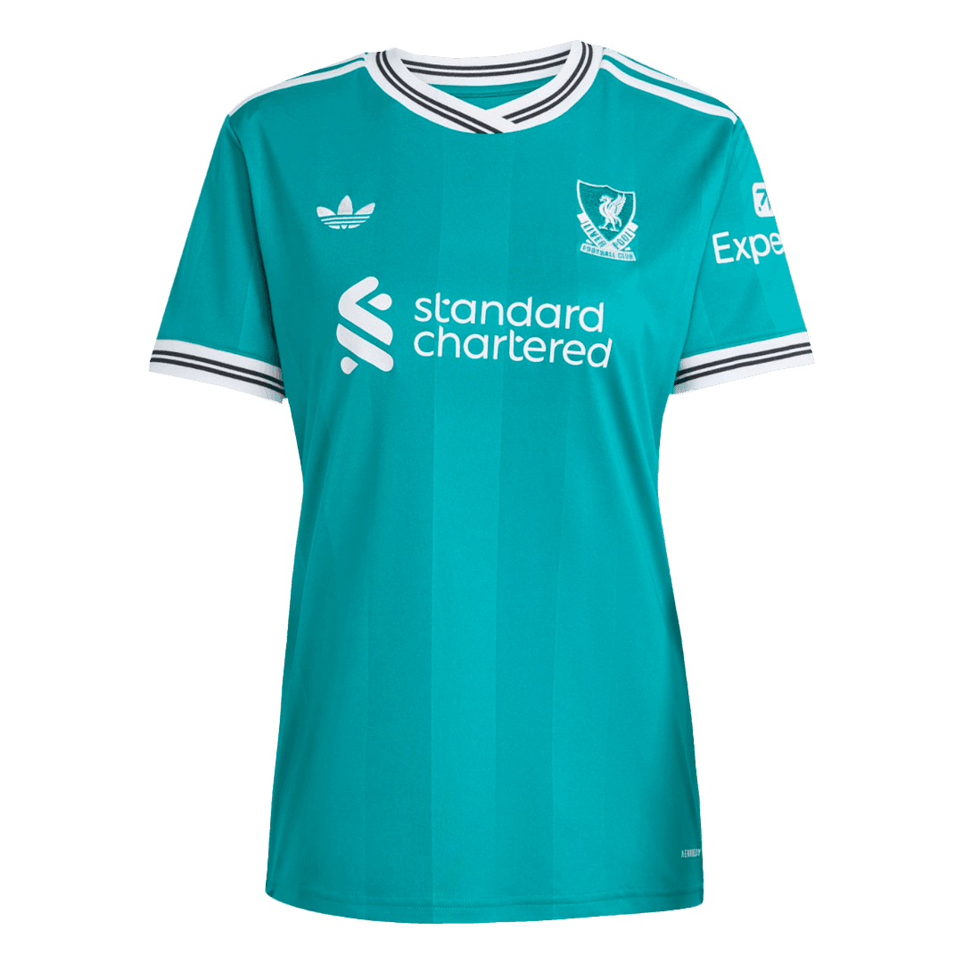 Damska Koszulka Trzecia Wyjazdowa Liverpool 2025/26 - Topowe Koszulki Pilkarskie Sklep Internetowy