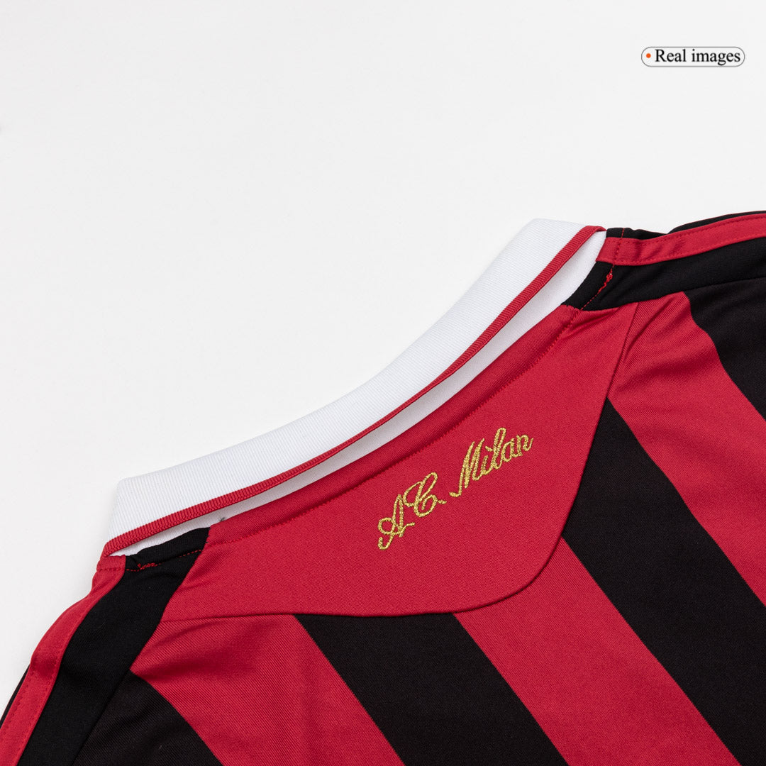 Męska Koszulka Retro Domowa AC Milan 2009/10