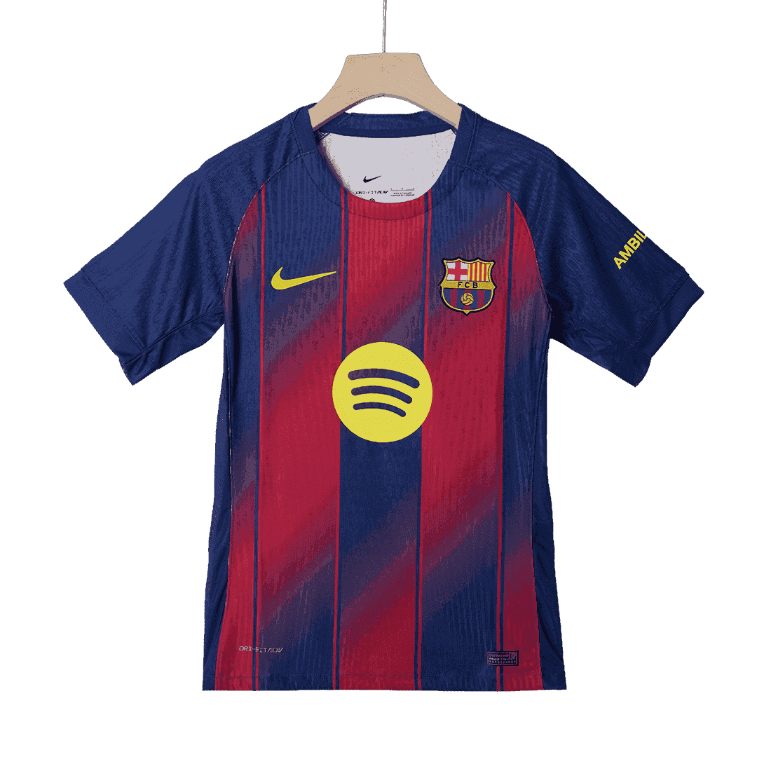 Męska Koszulka Domowa Barcelona CUBARSÍ #2 Wersja Piłkarska 2025/26 - Slim Fit - Topowe Koszulki Pilkarskie Sklep Internetowy