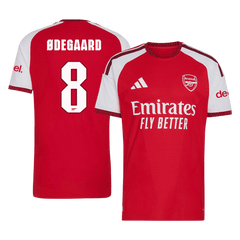 Męska koszulka Arsenalu domowa ØDEGAARD #8 wersja zawodnicza 2026/27 - UCL
