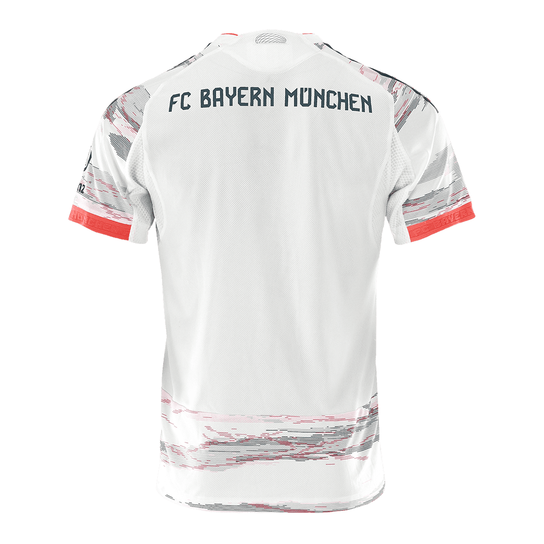 Męska Koszulka Wyjazdowa Bayern Monachium Wersja Piłkarska 2025/26 - Slim Fit - Topowe Koszulki Pilkarskie Sklep Internetowy