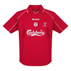 Męska Koszulka Retro Domowa Liverpool 2000/01