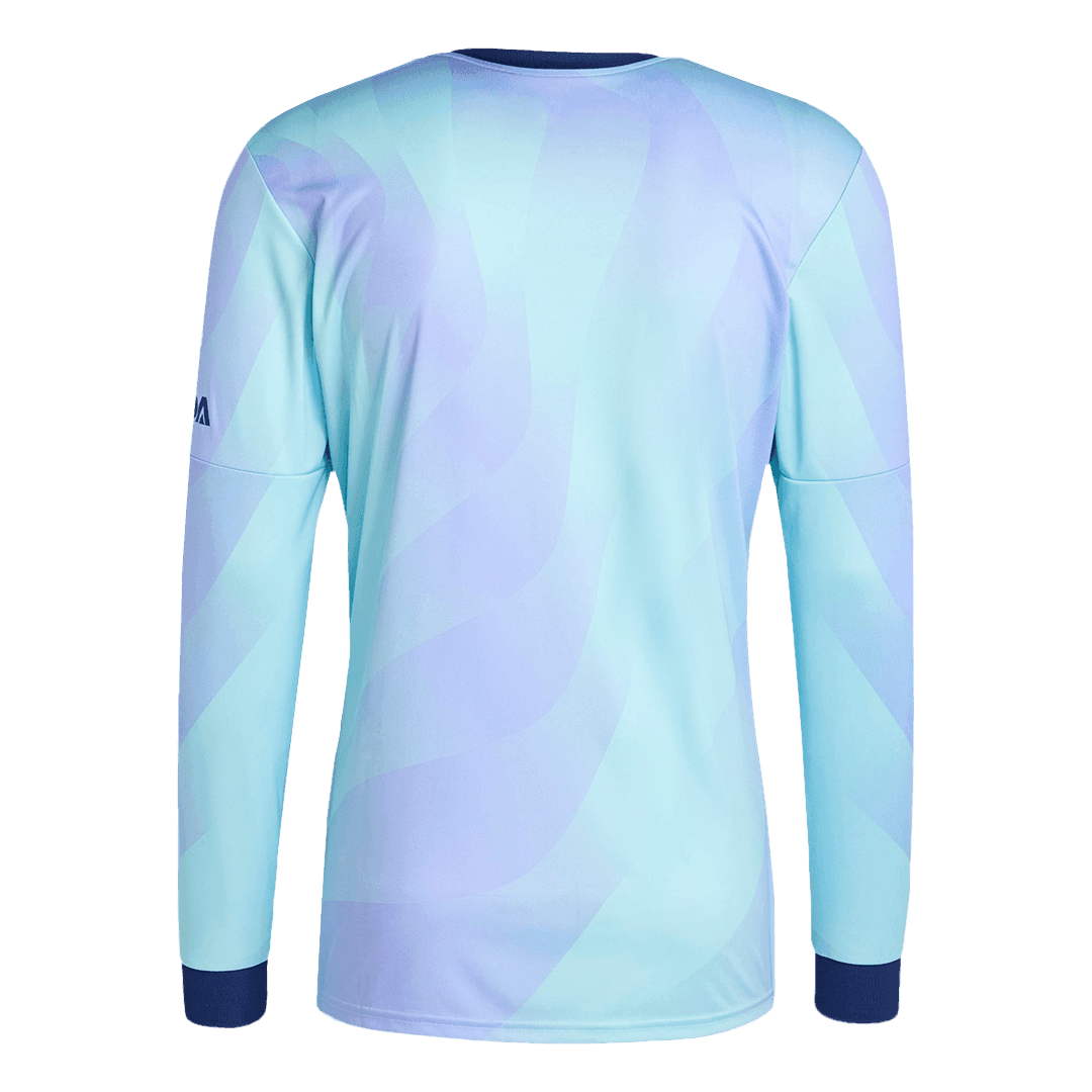 Męska trzecia wyjazdowa koszulka piłkarska Arsenal z długim rękawem 24/25 - Topowe Koszulki Pilkarskie Sklep Internetowy