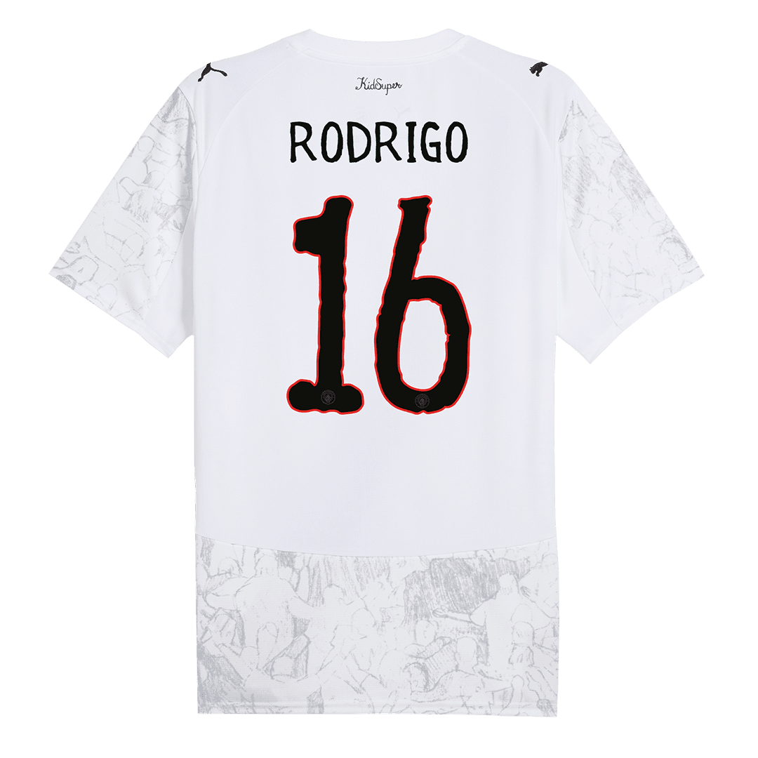 Męska Koszulka Manchester City KidSuper RODRIGO #16 2025/26 - Club World Cup - Topowe Koszulki Pilkarskie Sklep Internetowy