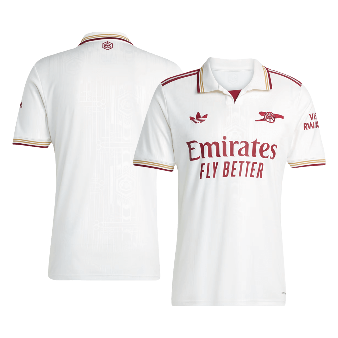 Męski Zestaw Trzecia Wyjazdowa Arsenal (Koszulka+Spodenki) 2025/26