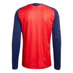 Męska Koszulka Domowa Spain 2026 z Długim Rękawem - World Cup