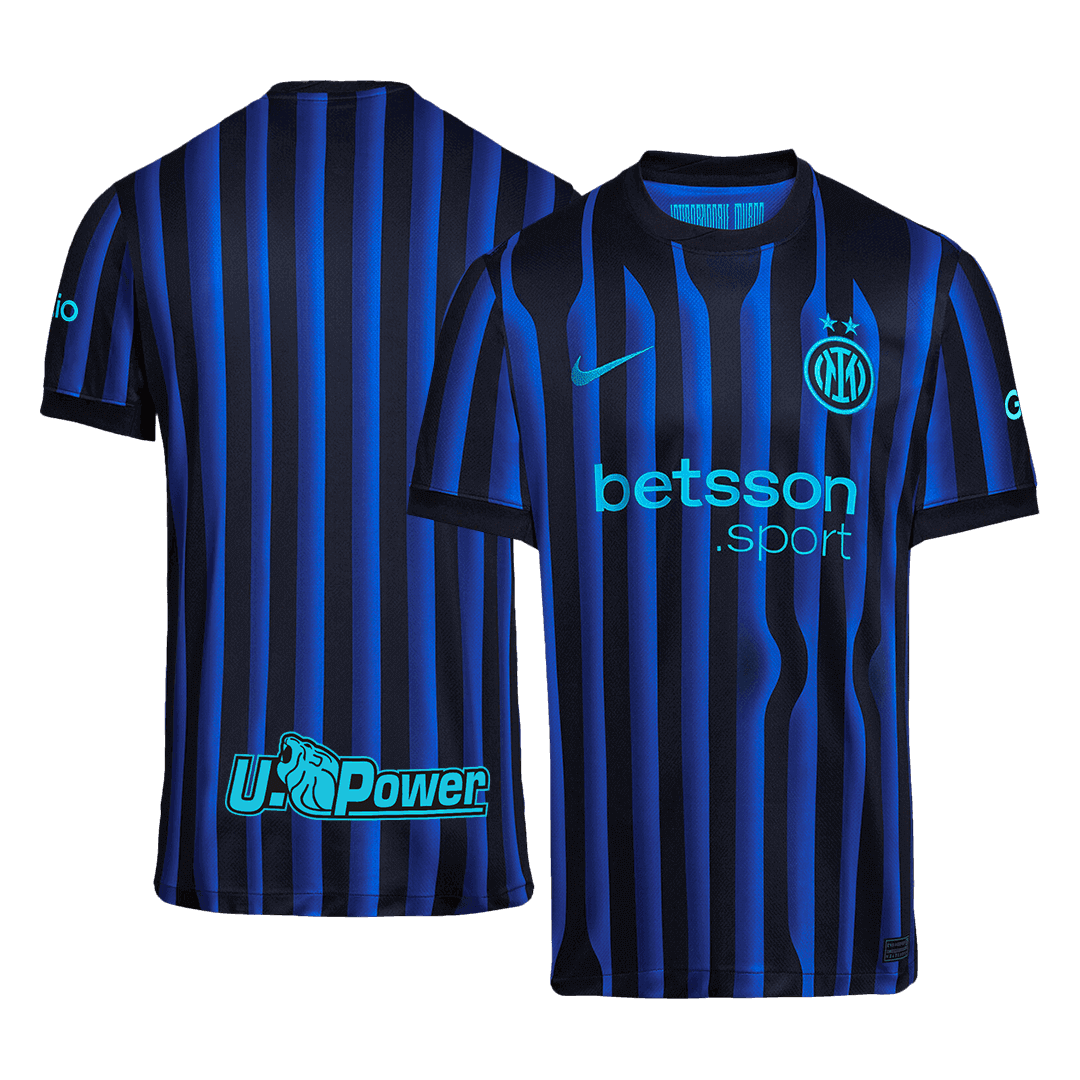 Męska Koszulka Domowa Inter Mediolan 2025/26 - Topowe Koszulki Pilkarskie Sklep Internetowy