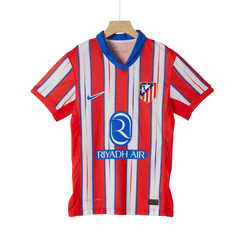 Męska domowa koszulka piłkarska Atletico Madryt w wersji dla graczy 2024/25 - Slim Fit - Topowe Koszulki Pilkarskie Sklep Internetowy