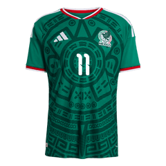 Męska koszulka Meksyku domowa S.GIMENEZ #11 wersja zawodnicza – Mundial 2026