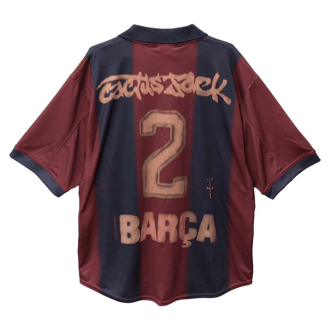 Męska Koszulka Retro Domowa Barcelona X CJ 2000/01 - Topowe Koszulki Pilkarskie Sklep Internetowy