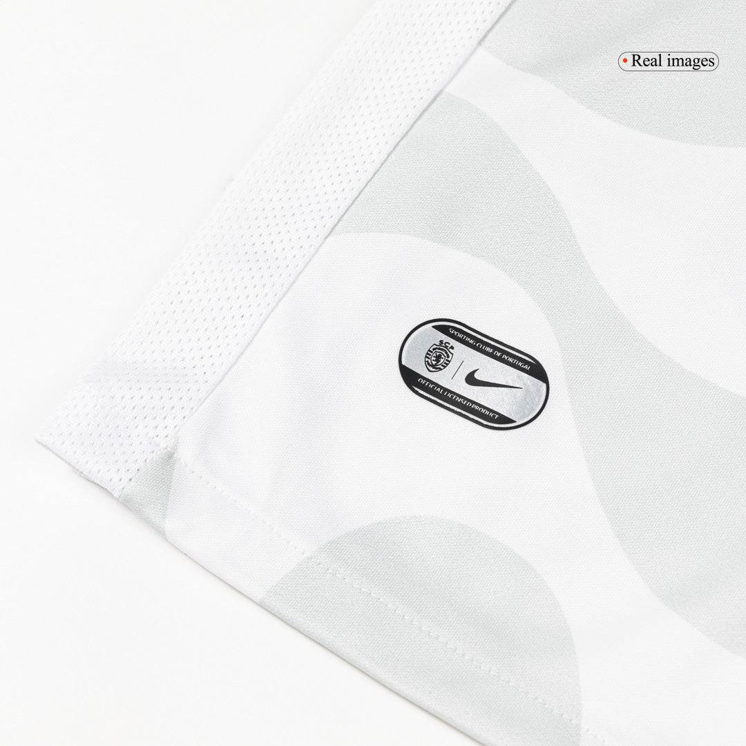 Męska Alternatywna Koszulka Sporting CP 25/26 Biała - Topowe Koszulki Pilkarskie Sklep Internetowy