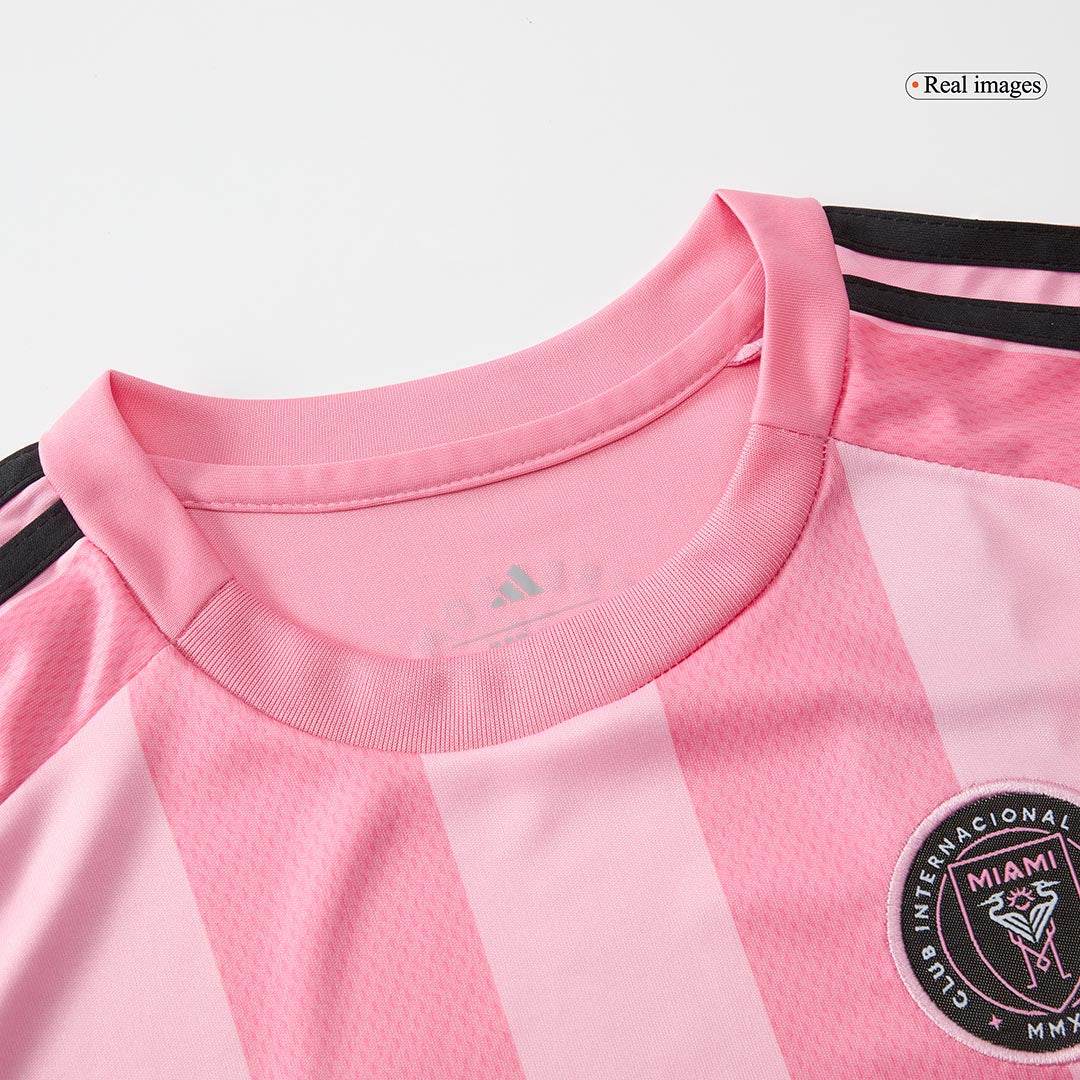Dziecięcy Zestaw Domowy Inter Miami CF (Koszulka+Spodenki) 2025 - Topowe Koszulki Pilkarskie Sklep Internetowy