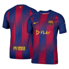 Męska Koszulka Domowa Barcelona X Ed Sheeran Wersja Piłkarska 2025/26 - Slim Fit