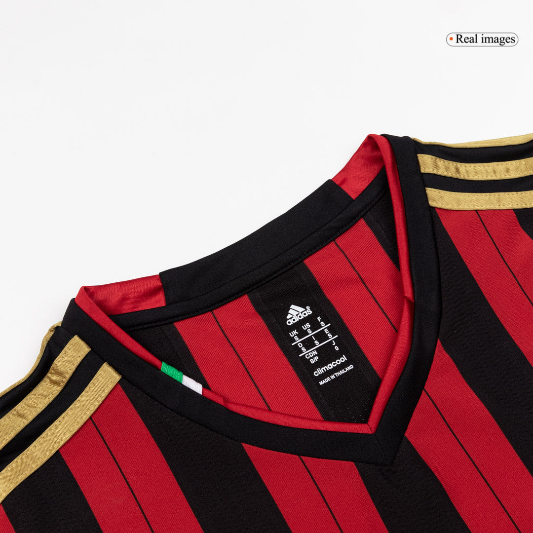 Męska Koszulka Retro Domowa AC Milan 2013/14 z Długim Rękawem