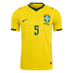 Męska koszulka Brazylii domowa CASEMIRO #5 wersja zawodnicza - Mundial 2026