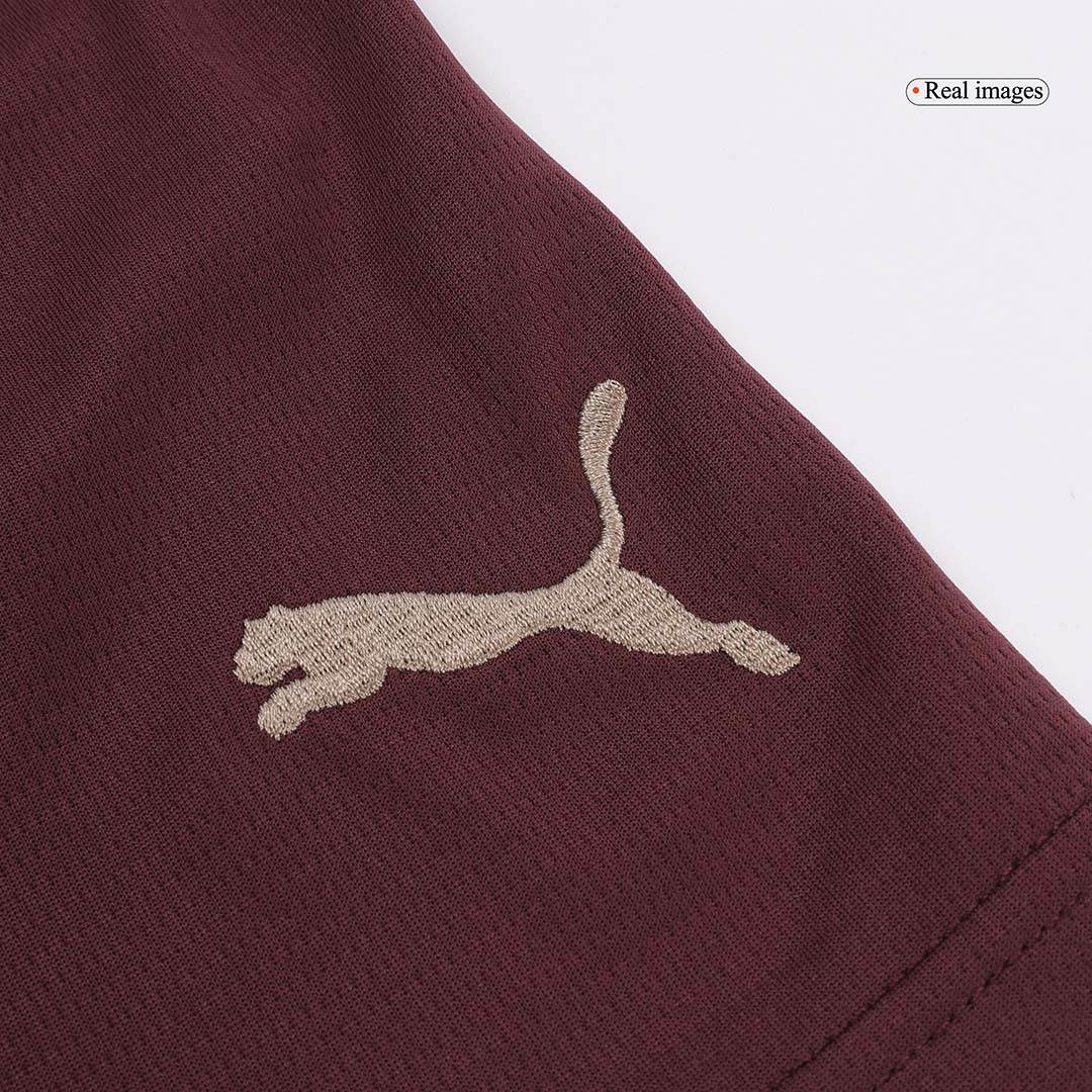 Męska Wysokiej jakości koszulka piłkarska Manchester City Third Away (koszula + spodenki + skarpetki) 2024/25 - Topowe Koszulki Pilkarskie Sklep Internetowy