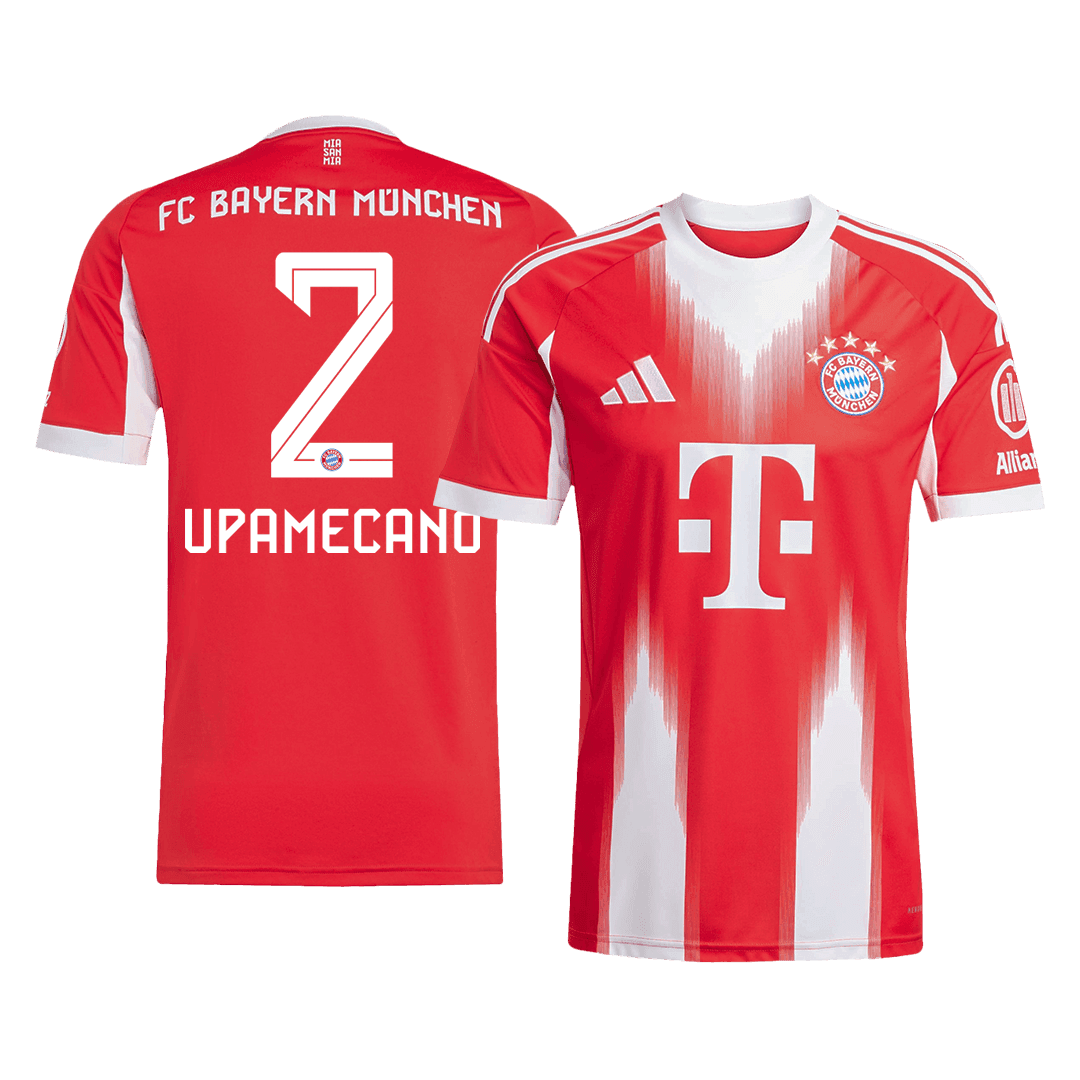 Męska Koszulka Domowa Bayern Munich UPAMECANO #2 2025/26 [PREMIUM] - Topowe Koszulki Pilkarskie Sklep Internetowy