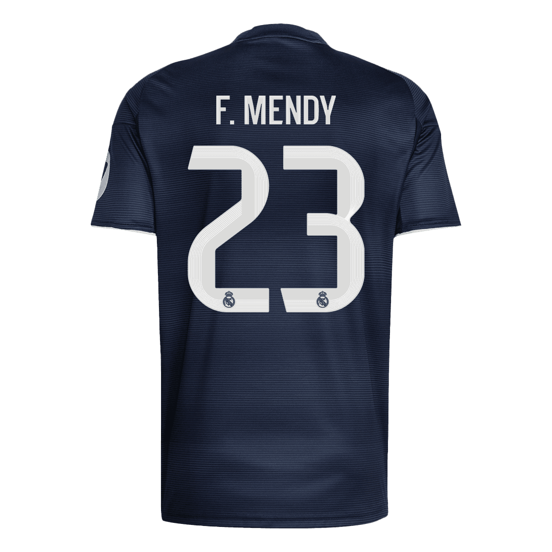 Męska Koszulka Wyjazdowa Real Madrid F.MENDY #23 2025/26 - Topowe Koszulki Pilkarskie Sklep Internetowy
