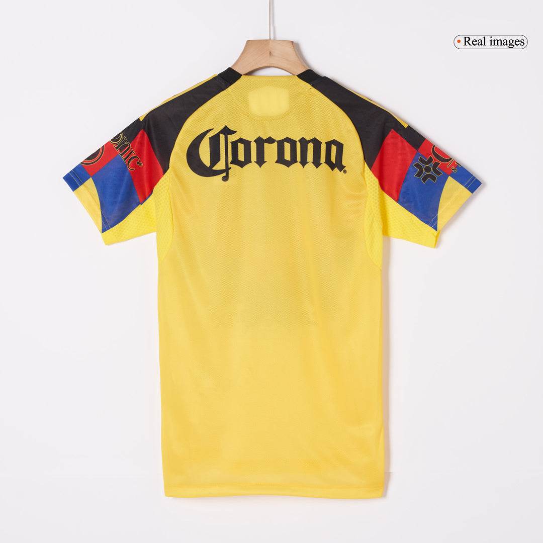 Męska Koszulka Domowa Club America Wersja Piłkarska 2025/26 - Slim Fit - Topowe Koszulki Pilkarskie Sklep Internetowy