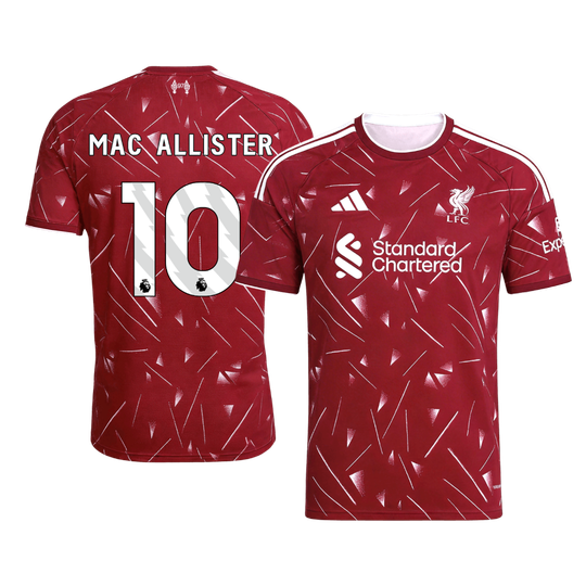 Męska koszulka Liverpoolu domowa MAC ALLISTER #10 2026/27 [PREMIUM]