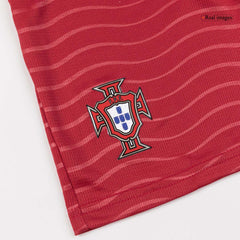 Dziecięcy zestaw Portugalii domowa RONALDO #7 (Koszulka+Spodenki) - Mundial 2026 [PREMIUM]