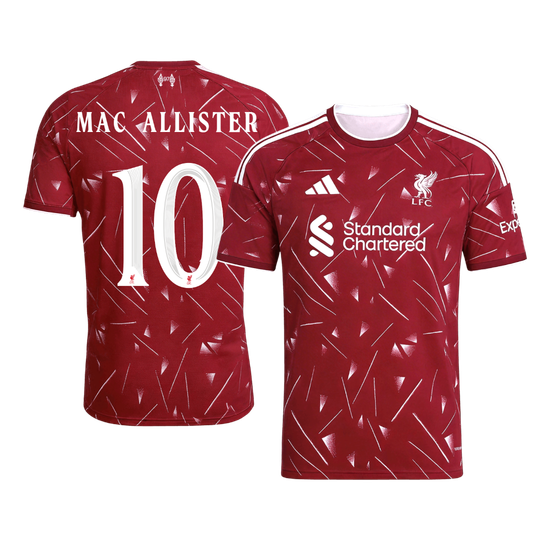 Męska koszulka Liverpoolu domowa MAC ALLISTER #10 2026/27 - UCL [PREMIUM]
