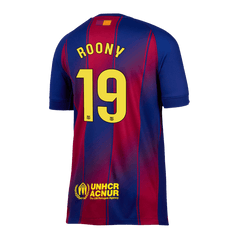 Męska Koszulka Domowa Barcelona ROONY #19 2025/26