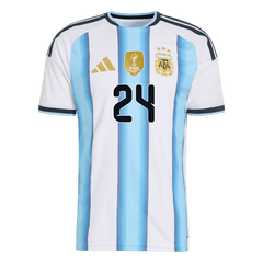 Męska koszulka Argentyny domowa E. FERNÁNDEZ #24 wersja zawodnicza - Mundial 2026