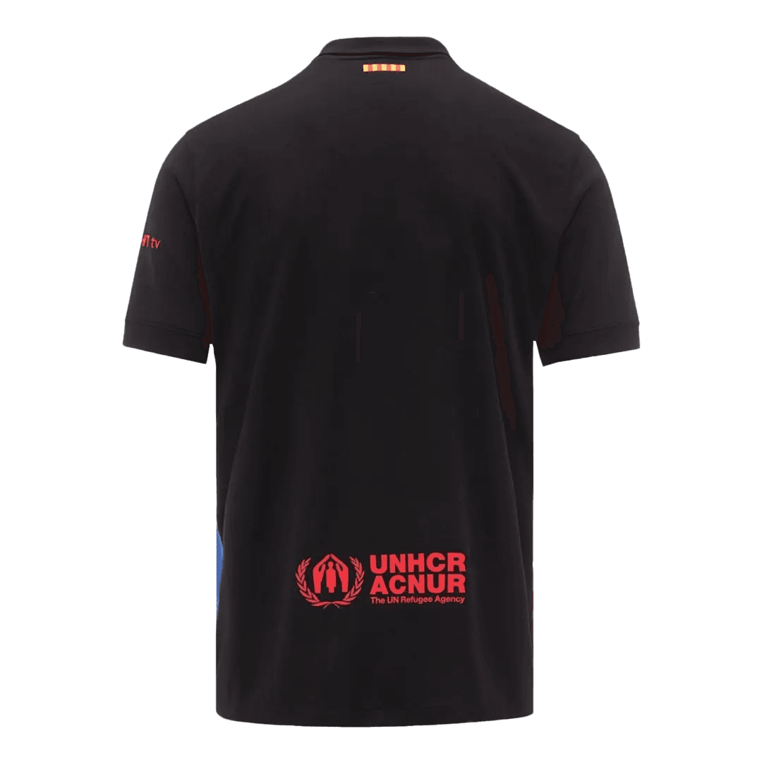 Koszulka Barcelona wyjazdowa 2024/25 - Spotify Logo Without Text - Topowe Koszulki Pilkarskie Sklep Internetowy