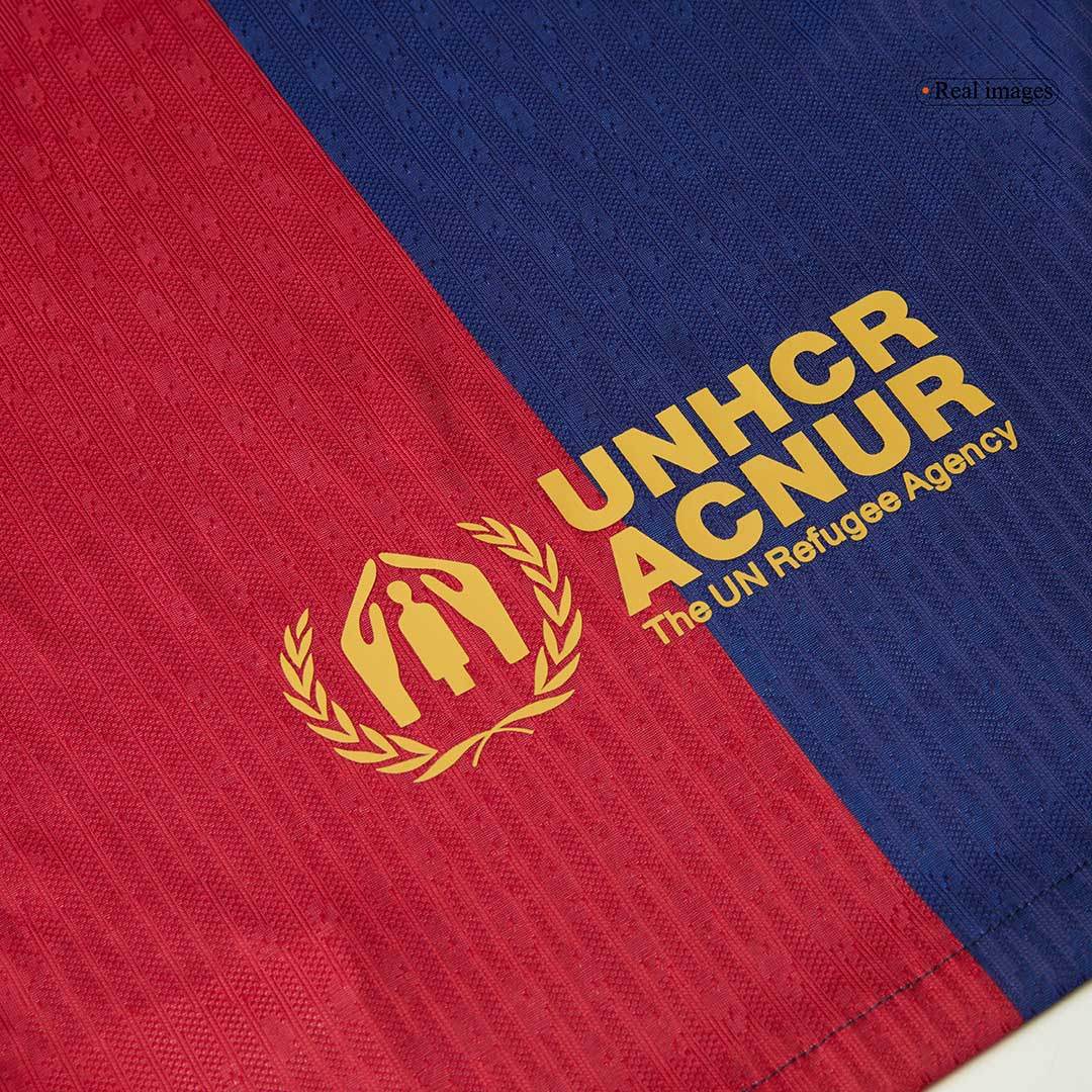 Męska Koszulka Domowa FC Barcelona X Travis Scott Wersja Piłkarska 2024/25 - Slim Fit - Topowe Koszulki Pilkarskie Sklep Internetowy