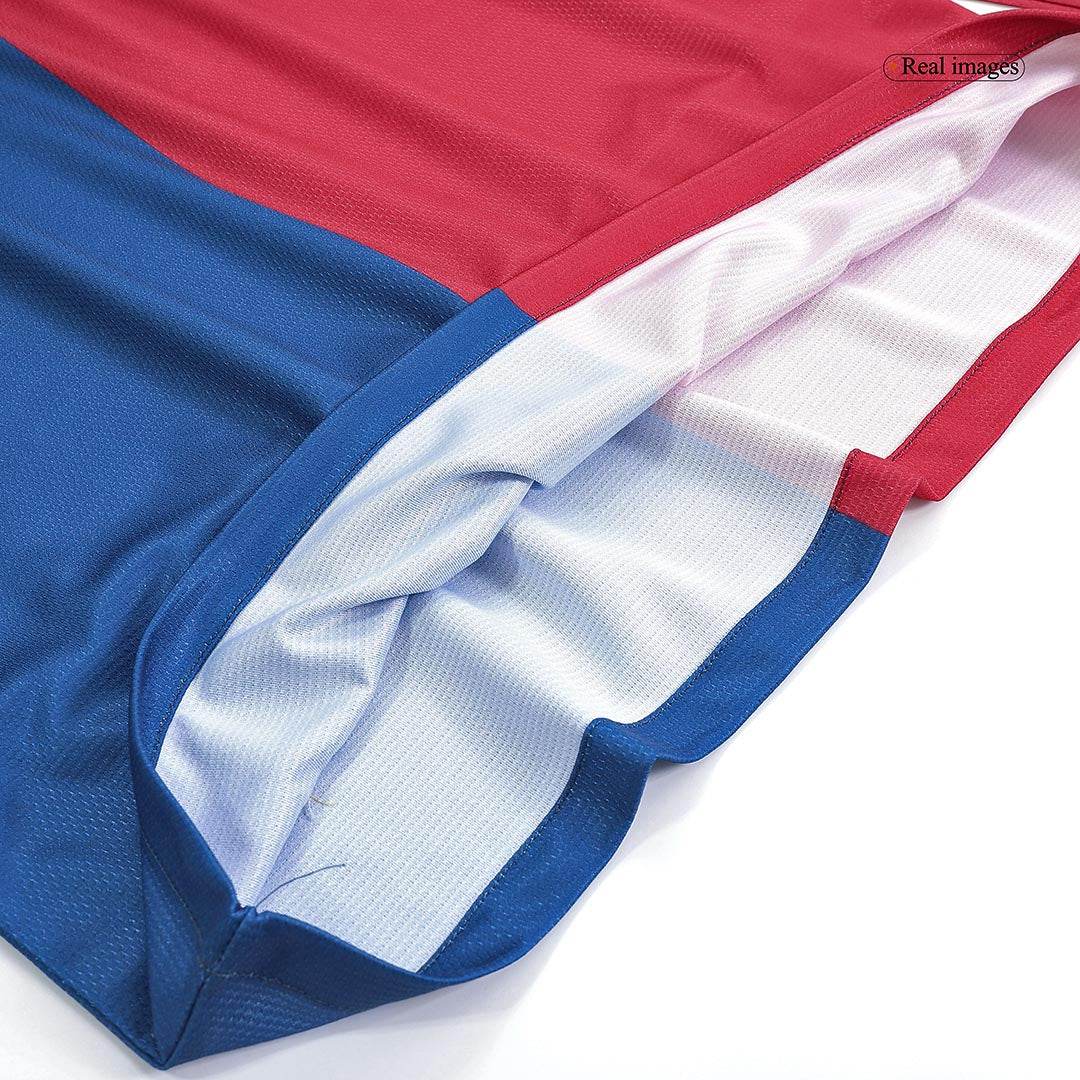 Koszulka Retro Domowa Barcelona Długi Rękaw 2008/09 - UCL Final - Topowe Koszulki Pilkarskie Sklep Internetowy