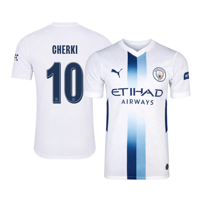Męska koszulka Manchesteru City trzecia CHERKI #10 wersja zawodnicza 2026/27 - UCL