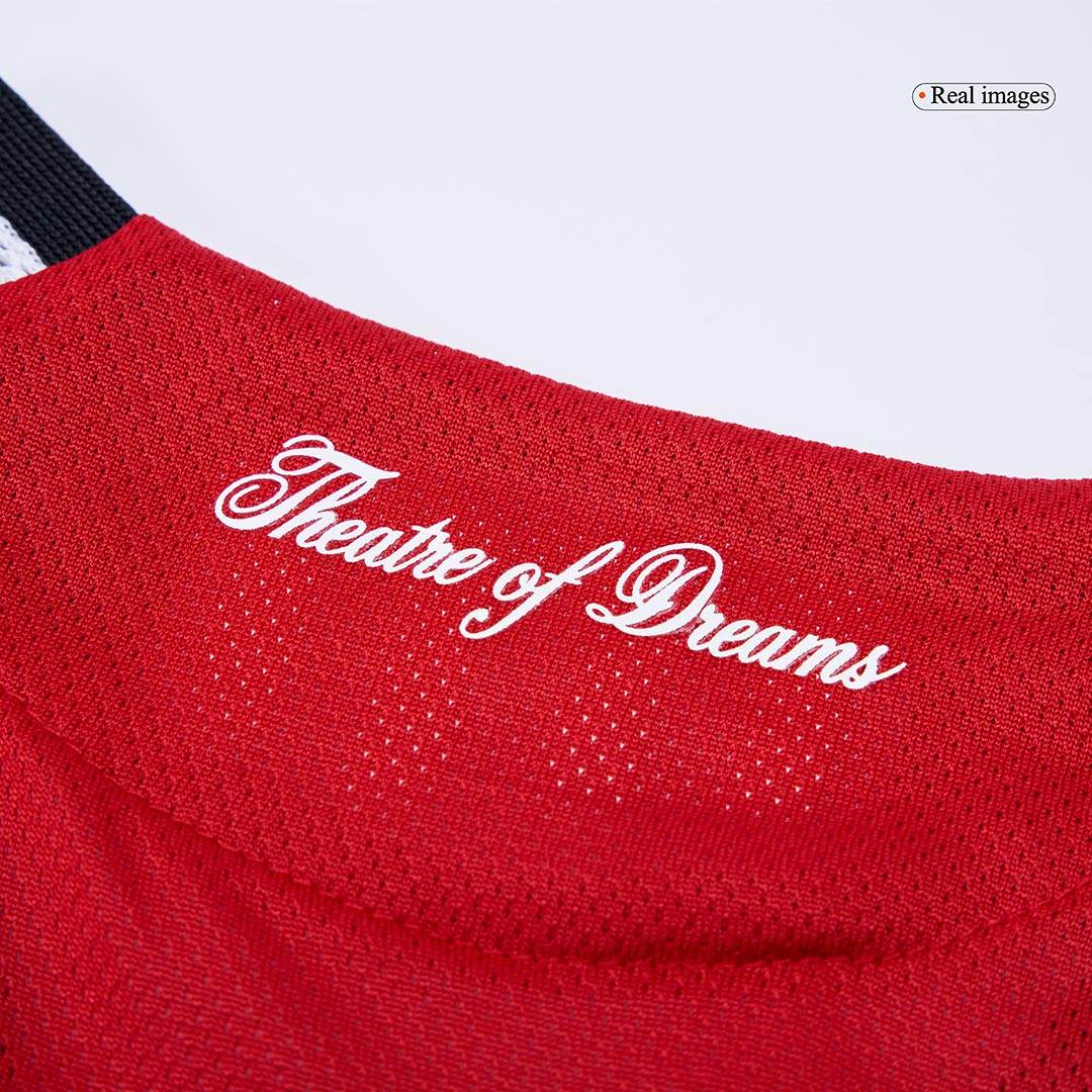 Męska Koszulka Domowa Manchester United Wersja Piłkarska 2025/26 - Slim Fit - Topowe Koszulki Pilkarskie Sklep Internetowy