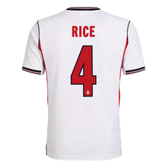 Męska koszulka Anglii domowa RICE #4 – Mundial 2026