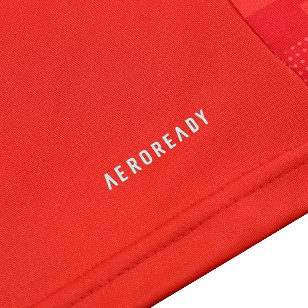 Męska Zestaw bluzy zapinanej na zamek Manchester United (top + spodnie) 2024/25 - Topowe Koszulki Pilkarskie Sklep Internetowy