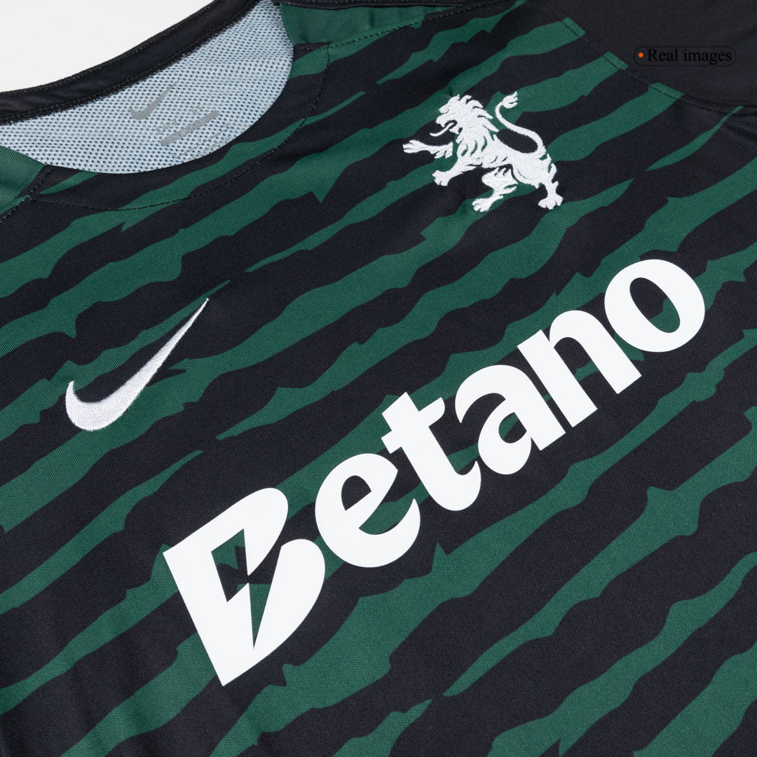 Męska Koszulka Sporting CP Edycja Specjalna 2025/26 – Zielono-Czarna
